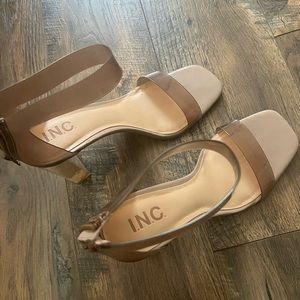 INC • Strap heels
